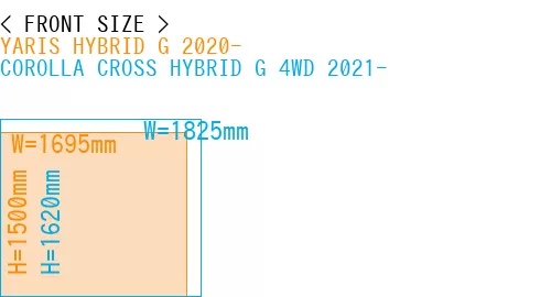 #YARIS HYBRID G 2020- + COROLLA CROSS HYBRID G 4WD 2021-